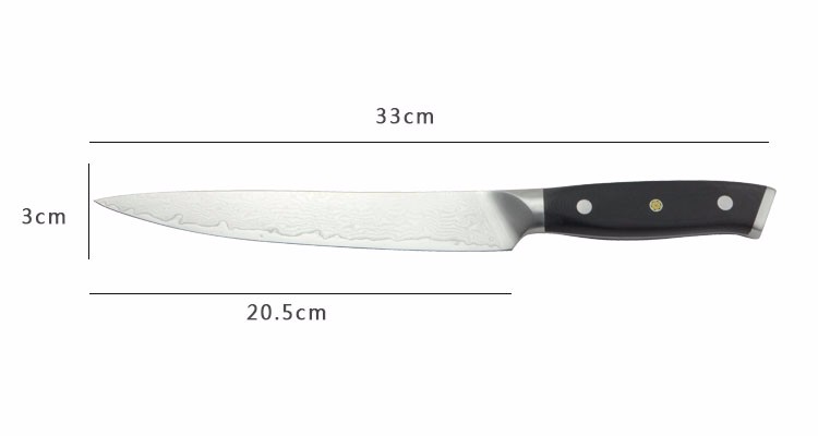 cuchillo de chef DAKOO KD01008C, imagen 5