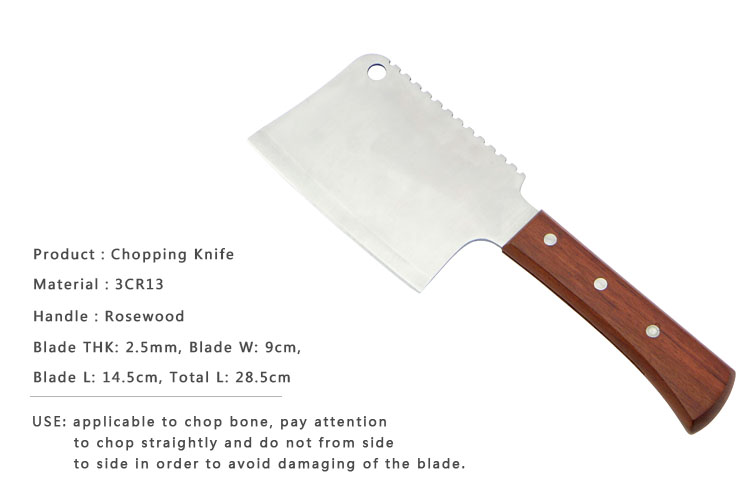 cuchillo de chef DAKOO Chopper KN14106Z, imagen 2