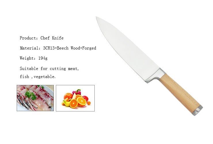 cuchillo de chef DAKOO KN46308A, imagen 3