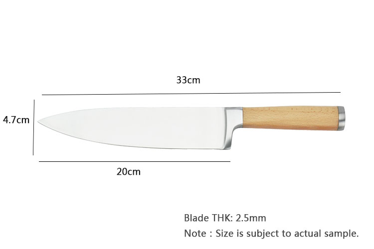 cuchillo de chef DAKOO KN46308A, imagen 5