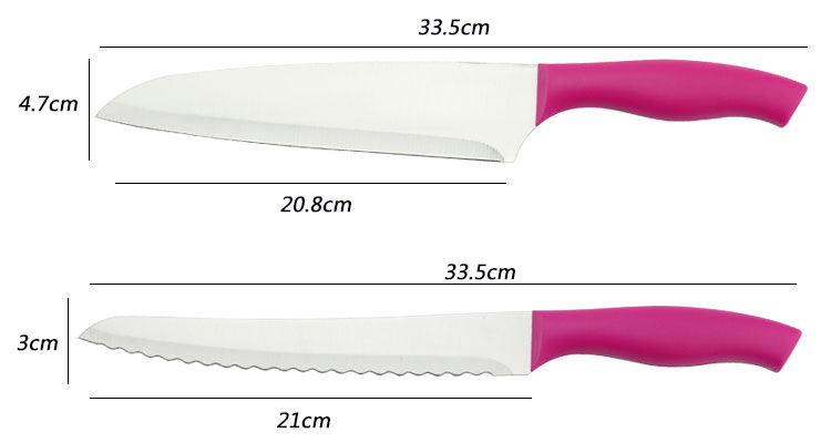 juego de cuchillos DAKOO KS60806, imagen 2