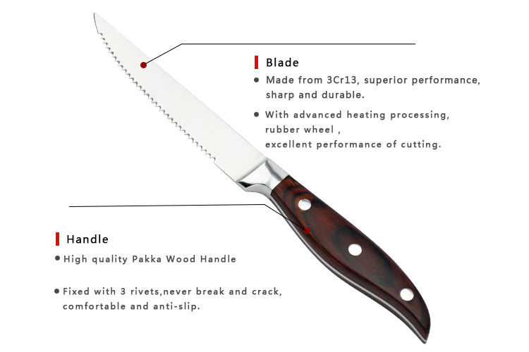 cuchillo de chef DAKOO KB0130,KN456A45F, imagen 8