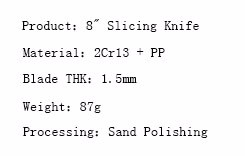 cuchillo de chef DAKOO KN57308C, imagen 3
