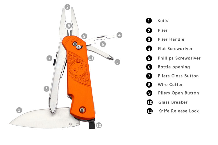 cuchillo de chef DAKOO MK036, imagen 1