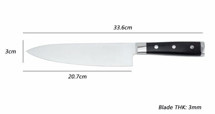 cuchillo de chef DAKOO KS484A08A, imagen 2