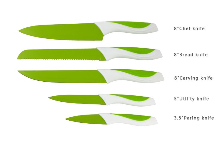 juego de cuchillos DAKOO Knife Set KS47206, imagen 2