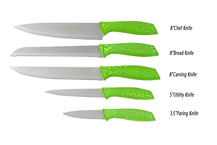juego de cuchillos DAKOO Knife Set KS449C06, imagen 2