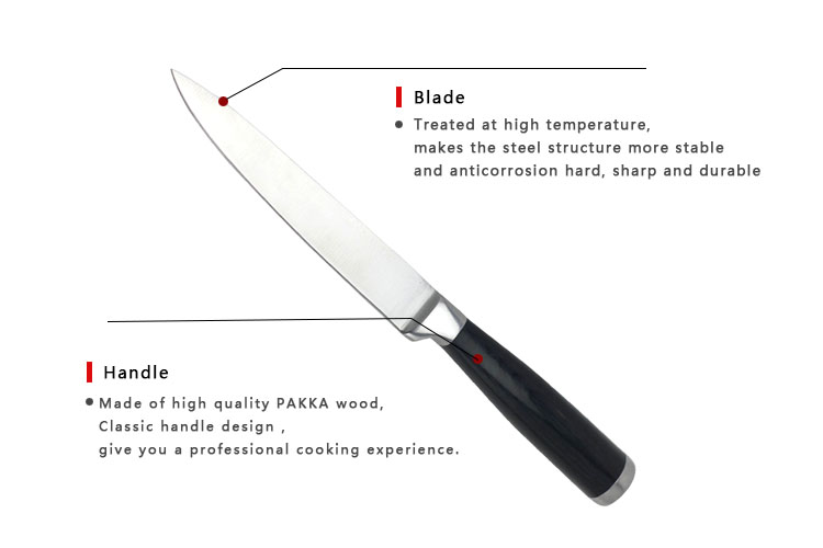 cuchillo de chef DAKOO KN463B05E, imagen 5