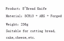 cuchillo de chef DAKOO KN50008B, imagen 3