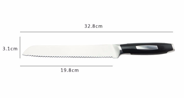 cuchillo de chef DAKOO KN50008B, imagen 5
