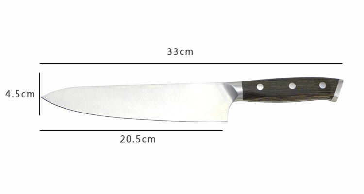 cuchillo de chef DAKOO KN49808A, imagen 5