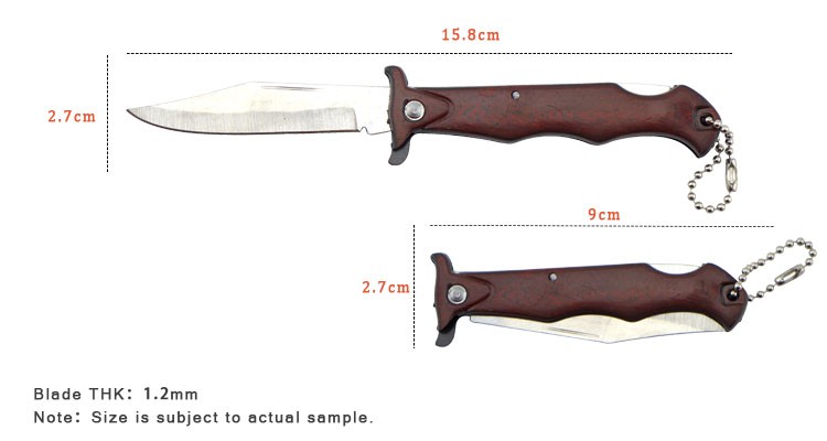 cuchillo plegable DAKOO PK009, imagen 3