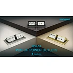 Introducing our latest range of pop-up power outlets with 8 modules capacity