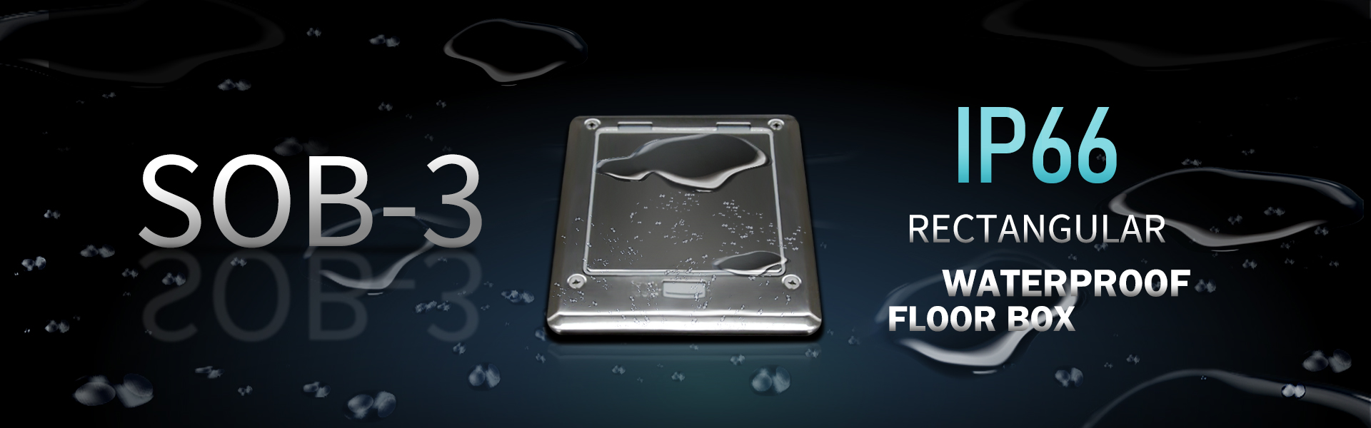 waterproof floor outlet baxes