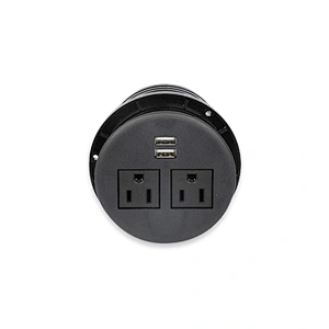Sinoamigo STS-R90P/2US/2USB/B Table Socket