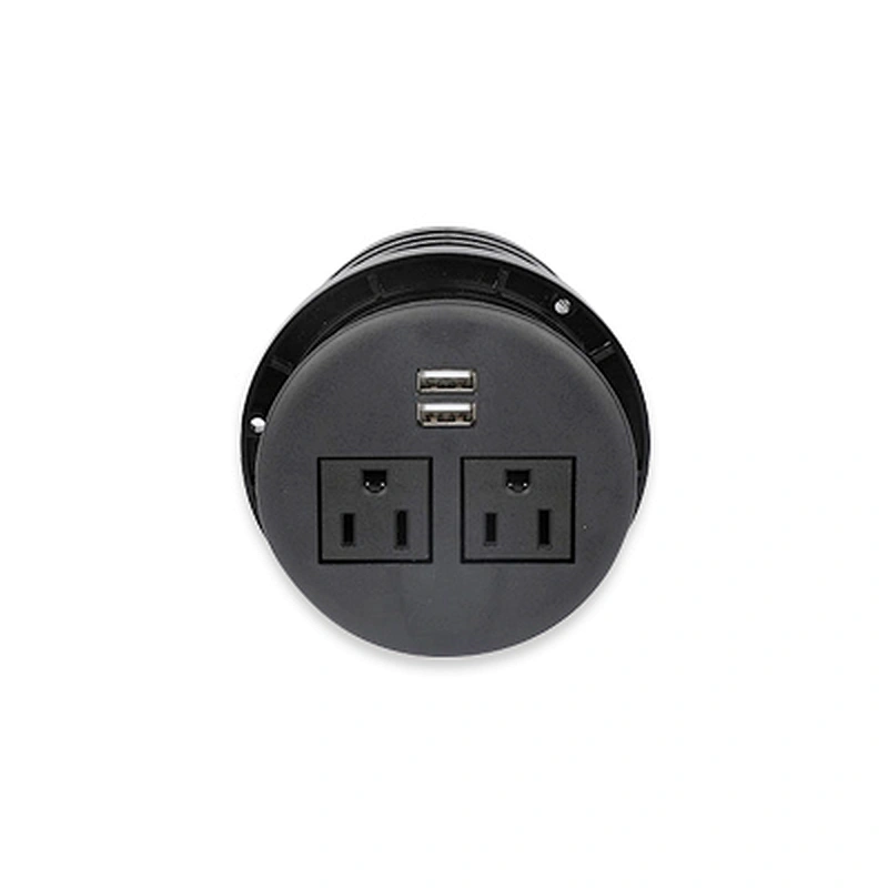 Sinoamigo STS-R90P/2US/2USB/B Table Socket