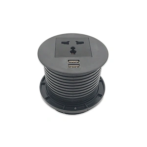 Sinoamigo STS-R90P/F/2USB/B Table Socket
