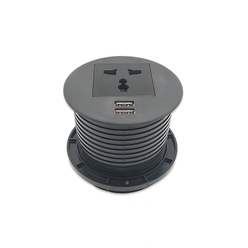 Sinoamigo STS-R90P/F/2USB/B Table Socket