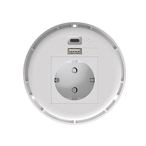Sinoamigo STS-R90-2 In-desk Power Grommet With A+C USB Charger