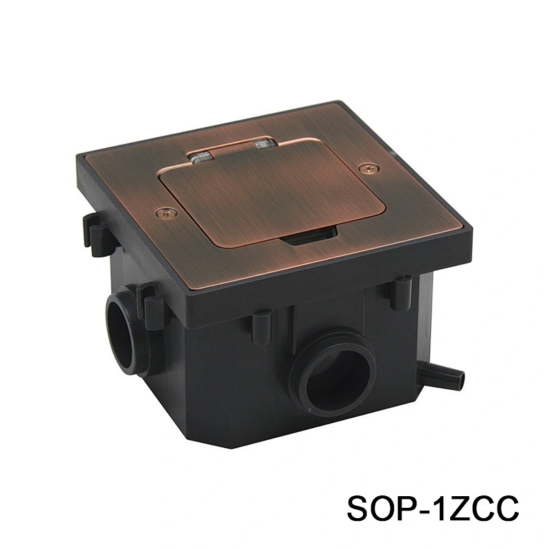 SOP-1 series FLIP-UP mini FLOOR SOCKET