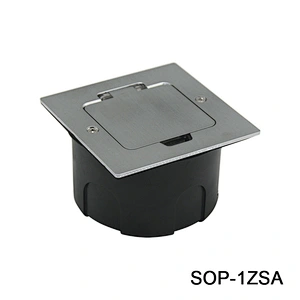 SOP-1 series FLIP-UP mini FLOOR SOCKET