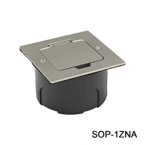 SOP-1 series FLIP-UP mini FLOOR SOCKET