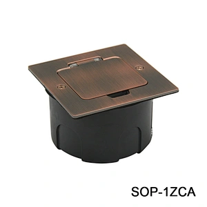 SOP-1 series FLIP-UP mini FLOOR SOCKET