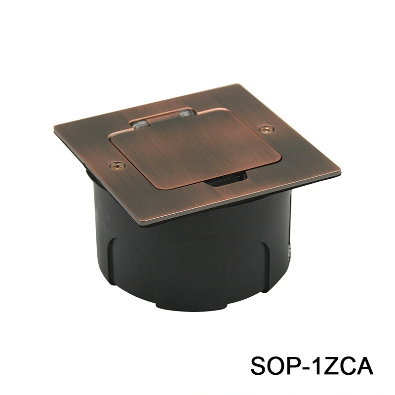 SOP-1 series FLIP-UP mini FLOOR SOCKET