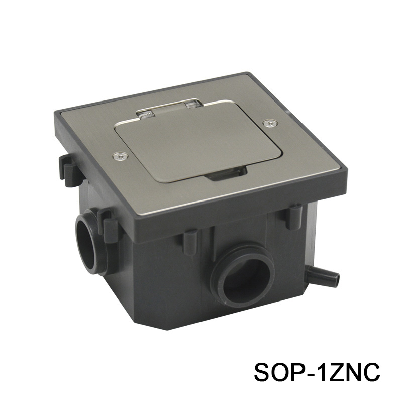 SOP-1 series FLIP-UP mini FLOOR SOCKET