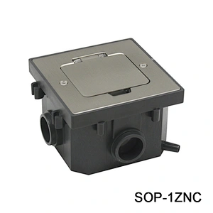 SOP-1 series FLIP-UP mini FLOOR SOCKET