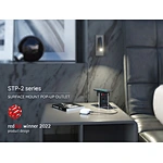 Functional yet stylish charging solution for your nightstand or bedside table