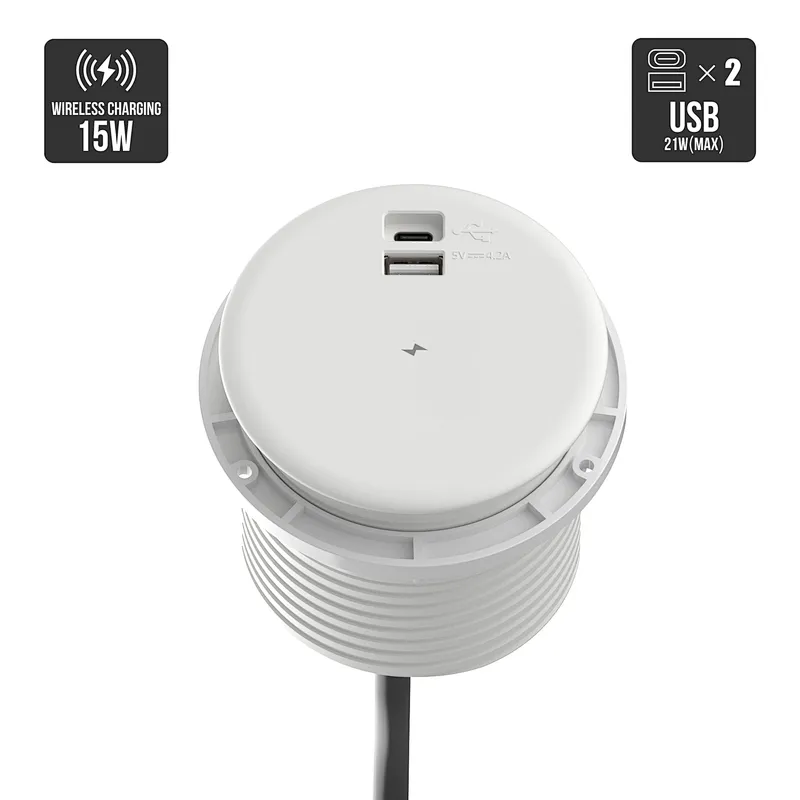 Sinoamigo STS-R90-3 In-desk Charging Grommet