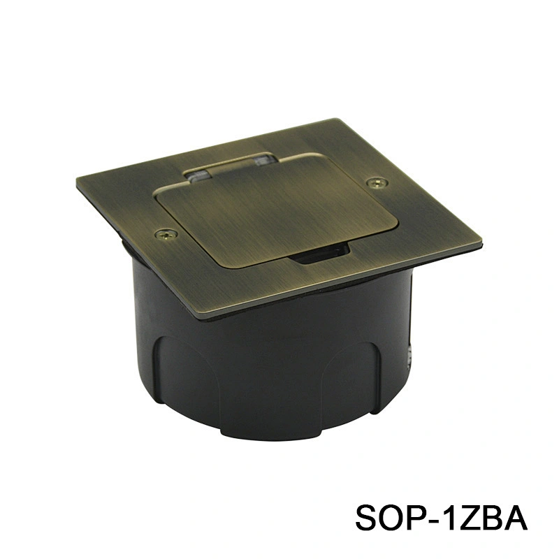 SOP-1 series FLIP-UP mini FLOOR SOCKET