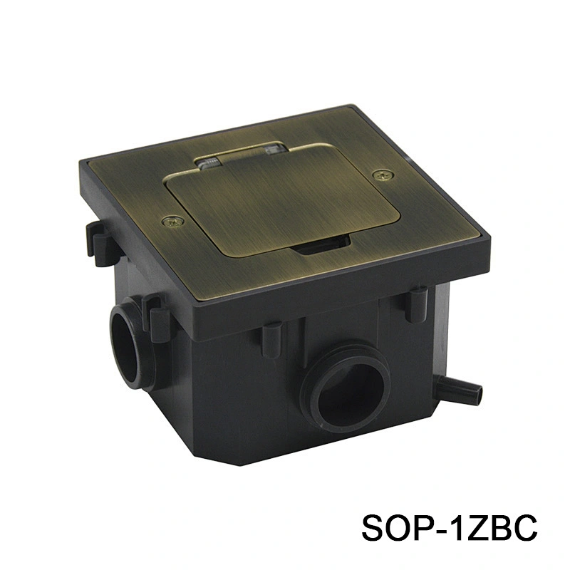 SOP-1 series FLIP-UP mini FLOOR SOCKET