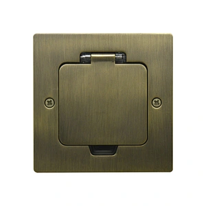 SOP-1 series FLIP-UP mini FLOOR SOCKET