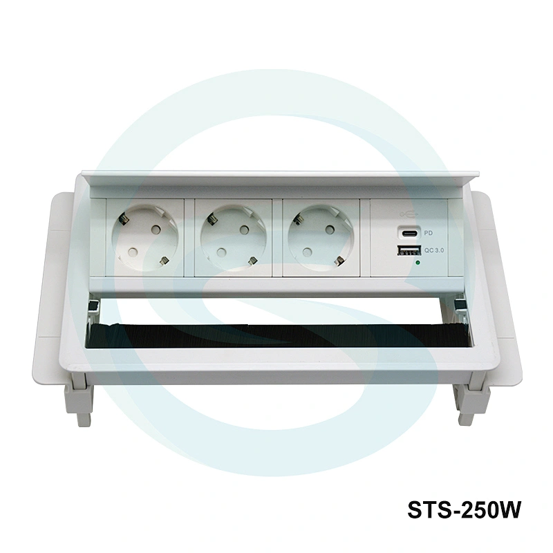 Sinoamigo STS-250 Integrated Filp-up Desk Outlet