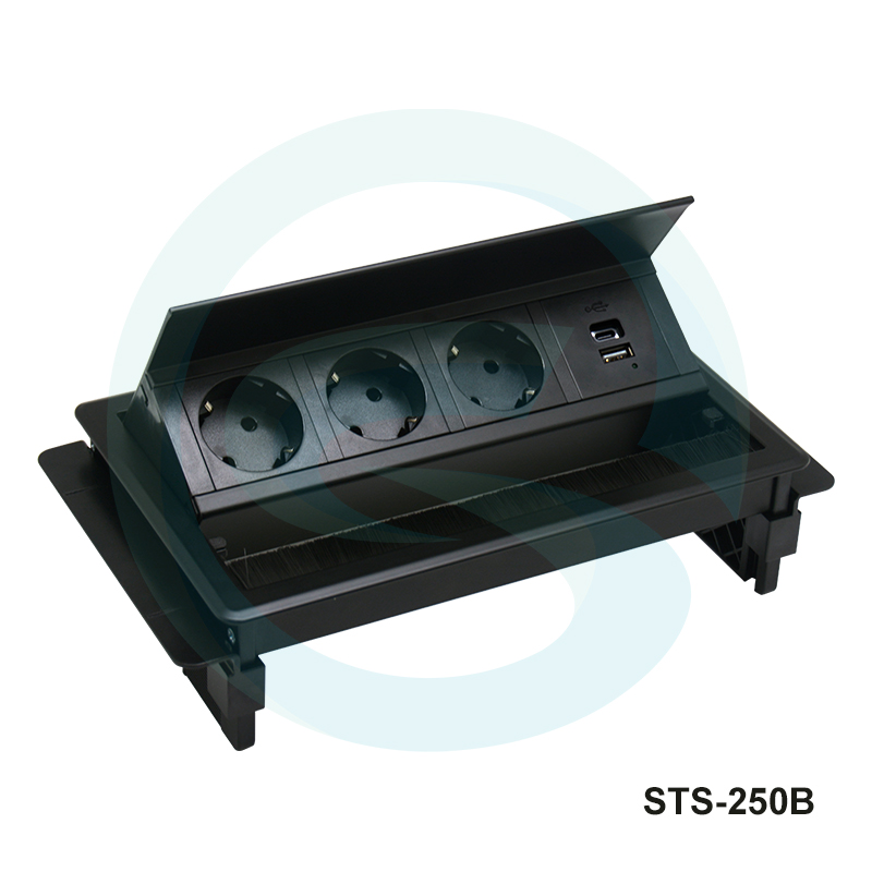 Sinoamigo STS-250 Integrated Filp-up Desk Outlet
