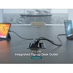 How to install Integrated Flip-up Desk Outlet / STS-250 series