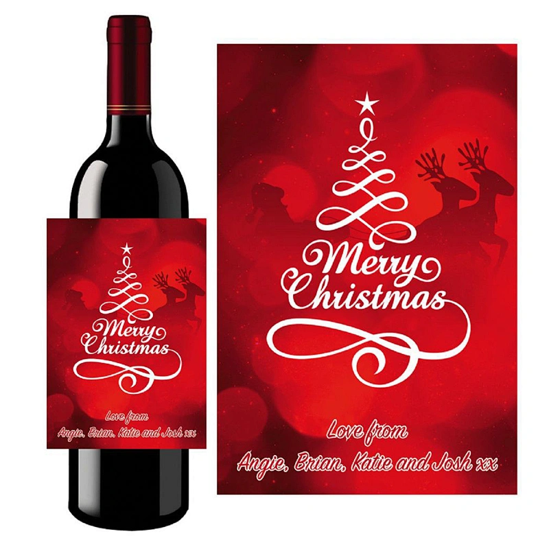WINE BOTTLE LABEL