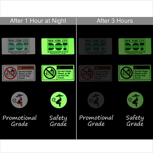 GLOW IN DARK STICKER