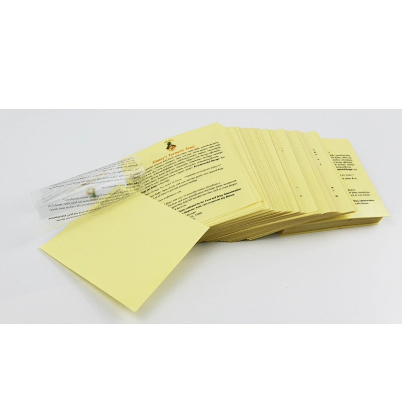 TRANSPARENT PP LABEL