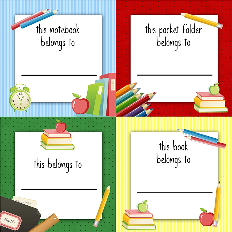 FOR KIDS LABEL