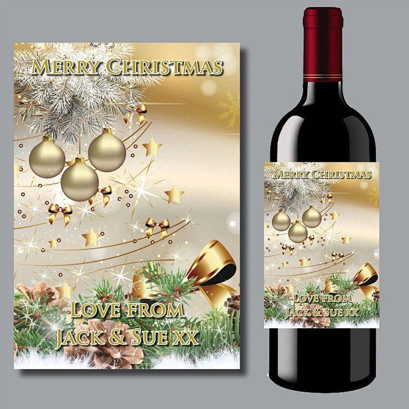 WINE BOTTLE LABEL