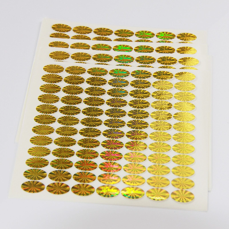 LITHOGRAPHY HOLOGRAM STICKER LABEL