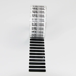 BARCODE VULCANIZED LABEL