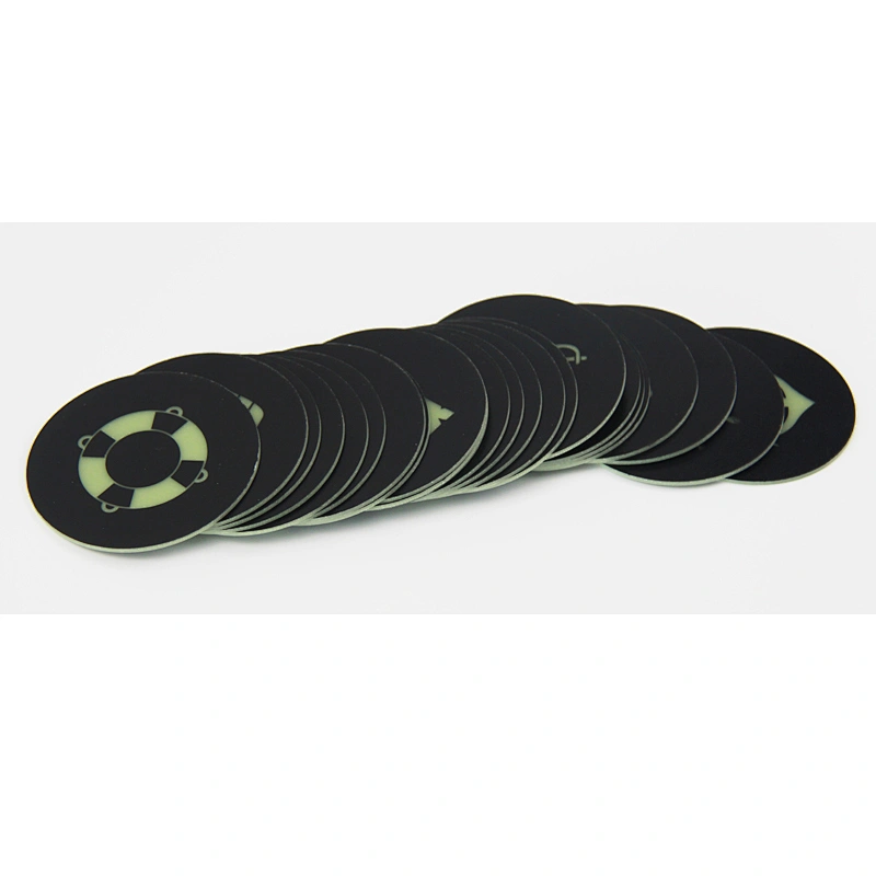 GLOW IN DARK GAME CARD
