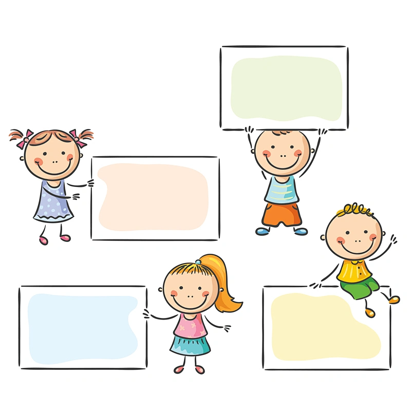 FOR KIDS LABEL