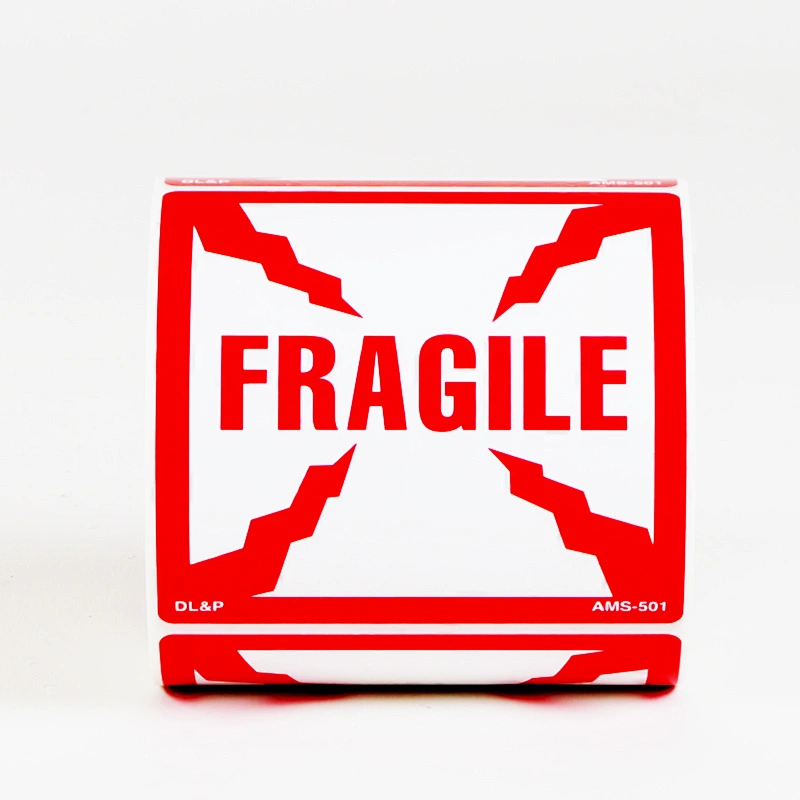FRAGILE LABEL STICKER