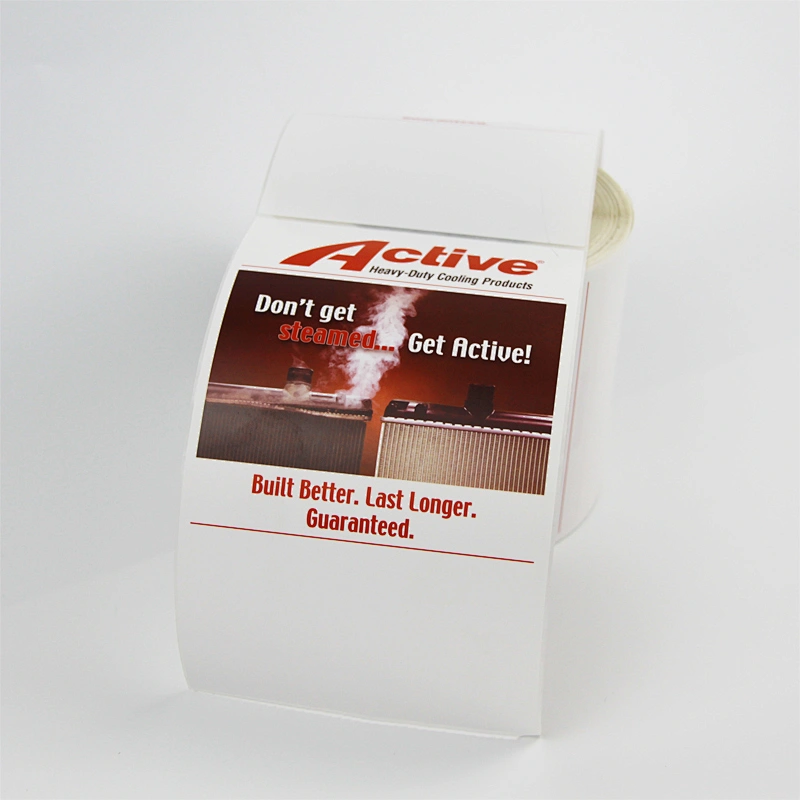 WHITE PP AUTO PARTS LABEL1