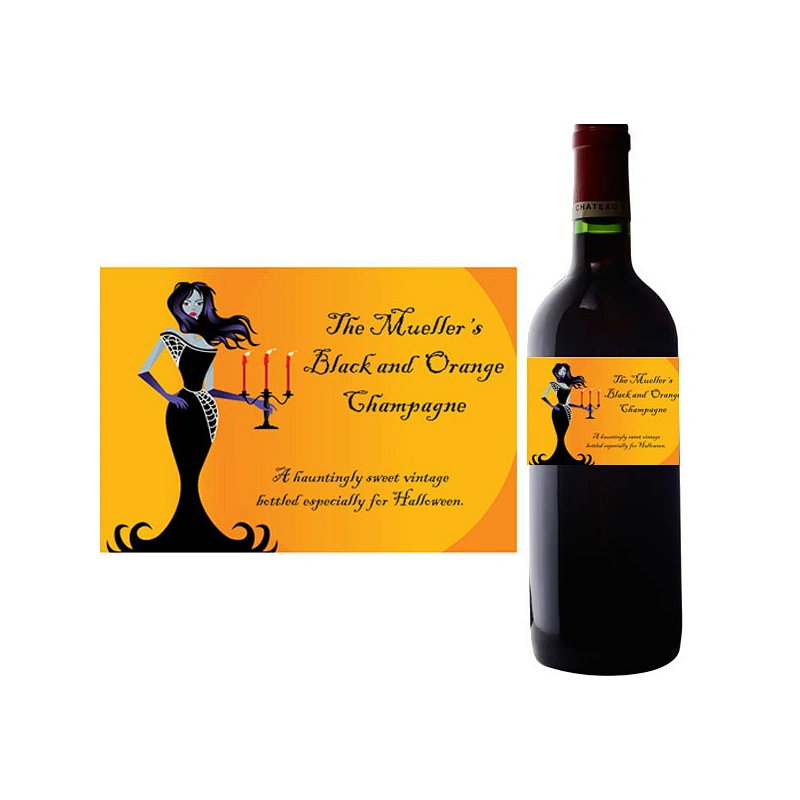 WINE BOTTLE LABEL